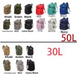 30L/50L Tactical Waterproof Backpack – 1000D Nylon Outdoor Hiking Bag - Image 6